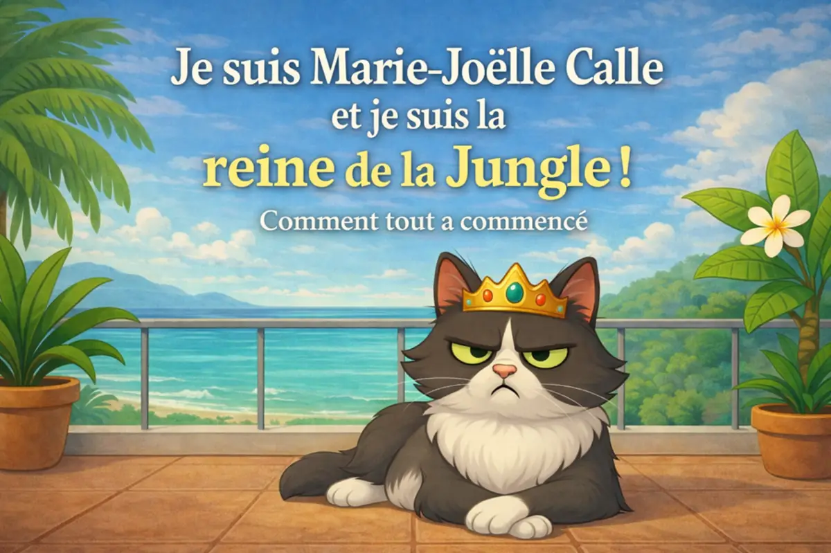 je suis Marie Joelle et je suis la reine de la jungle