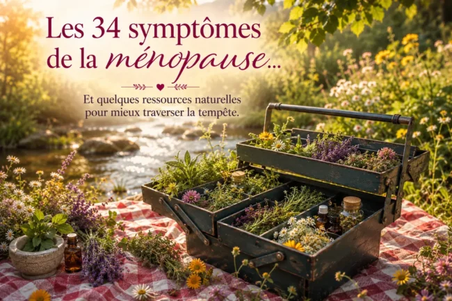 Les 34 symptômes fréquents de la ménopause et des pistes naturelles pour mieux les vivre