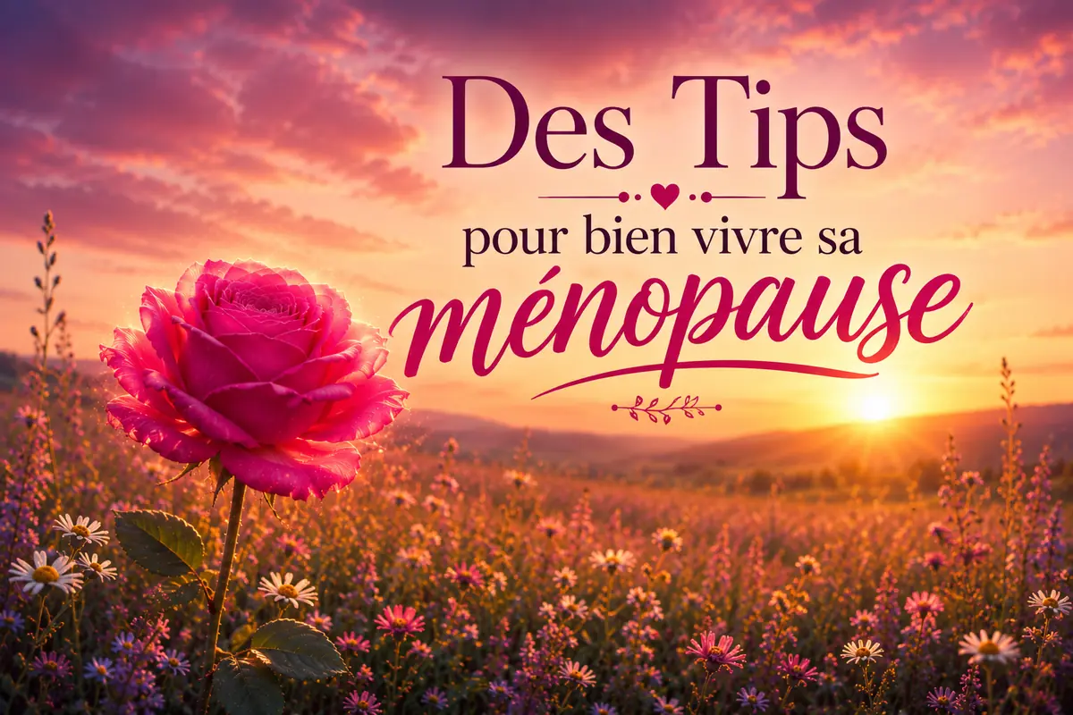 Conseils naturels pour mieux vivre la ménopause : sommeil, émotions, bouffées de chaleur et bien-être féminin
