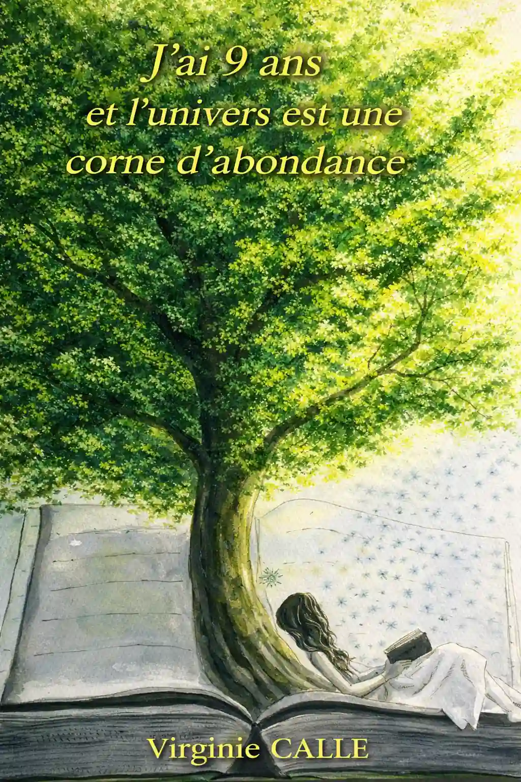 Couverture du roman J'ai 9 ans et l'univers est une corne d'abondance