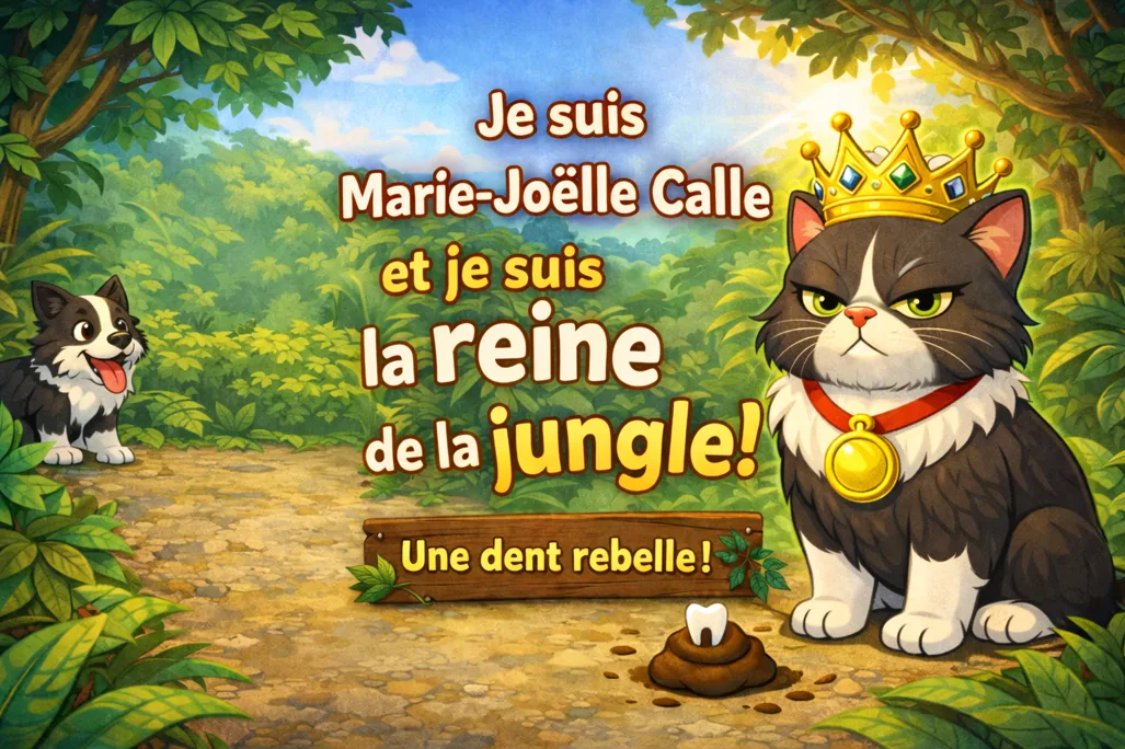 Marie-Joëlle Calle – Une dent rebelle, aventure humoristique de la reine de la jungle